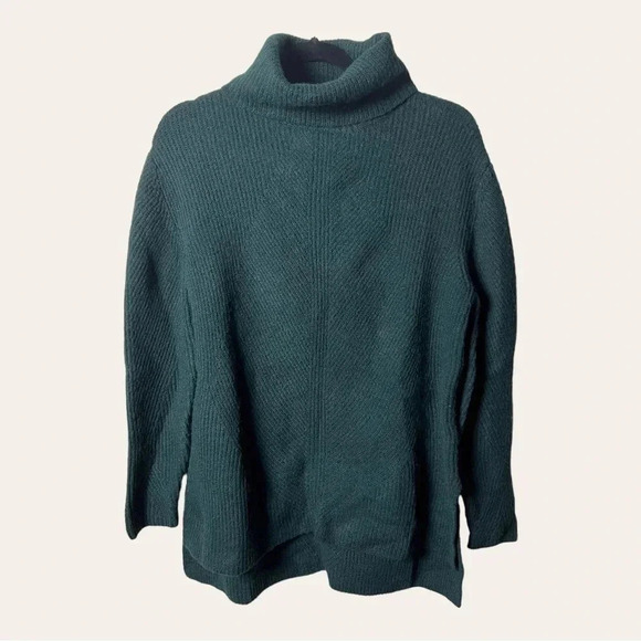 Women’s SWEET ROMEO SWEATER TURTLE NECK KNITTED SIZE LARGE NWT - Picture 2 of 11